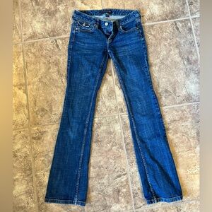 Banana Republic Dark Blue Boot Cut Jeans